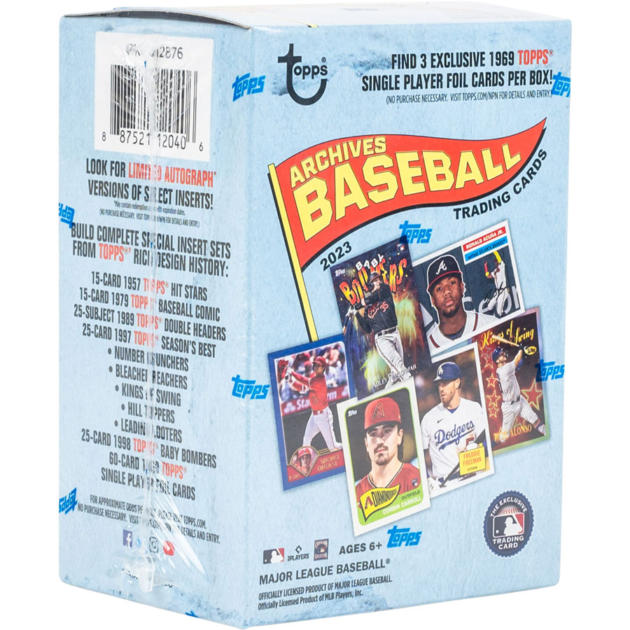 Topps Archives Baseball Blaster Box | A&A Global Industries